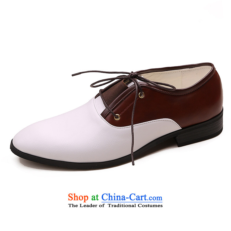 Yong-yeon and handsome wedding photography men business professional Korean daily leisure shoes bridegroom marriage of men's single shoe white shoes 42, Yong-yeon and shopping on the Internet has been pressed.