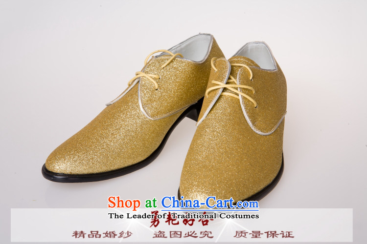 Yong-yeon and men's England personality trend points shoes barber wedding snapshot euro version wild Korean hip trendy fashion wild male and Golden Shoe XL Photo, prices, brand platters! The elections are supplied in the national character of distribution, so action, buy now enjoy more preferential! As soon as possible.