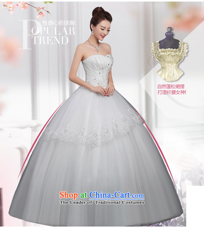 2015 bride wedding to straighten the shoulder of the Word 2015 graphics simple thin wedding dresses new autumn and winter pregnant women white L pictures, prices, brand platters! The elections are supplied in the national character of distribution, so action, buy now enjoy more preferential! As soon as possible.