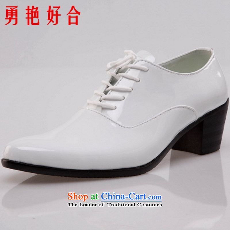 Yong-yeon and handsome point wedding photography men business professional Korean daily leisure shoes bridegroom marriage shoes brown 41, Yong-yeon and shopping on the Internet has been pressed.