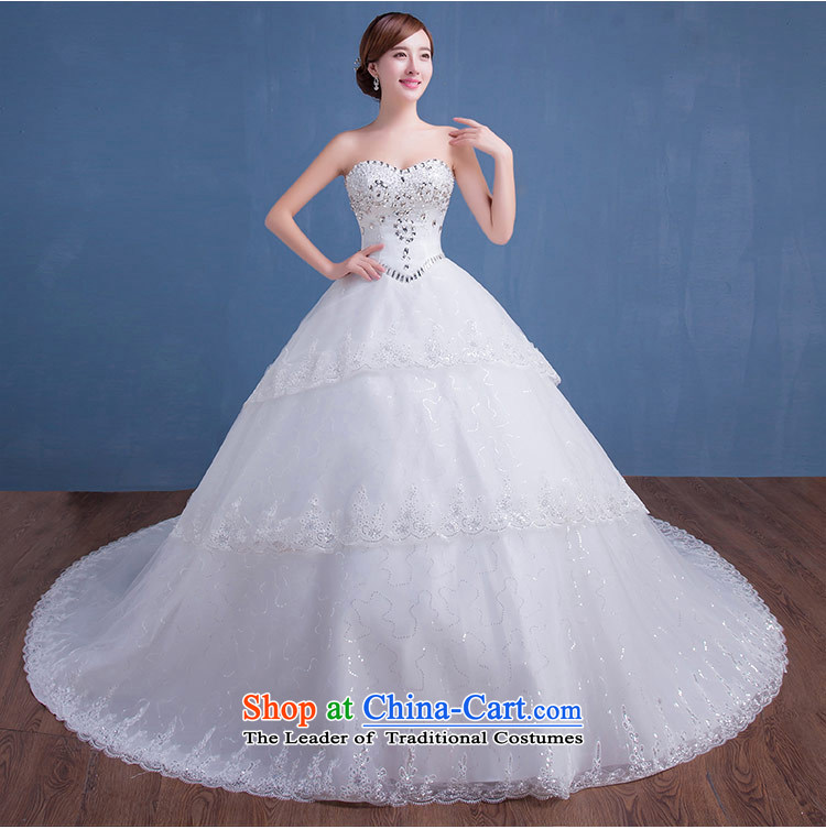 Love of the overcharged 015 new sexy anointed chest Diamond Video thin romantic Korean tail wedding wedding dress female tail XL Photo, prices, brand platters! The elections are supplied in the national character of distribution, so action, buy now enjoy more preferential! As soon as possible.