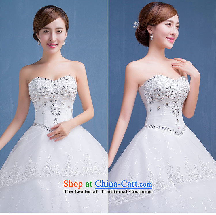 Love of the overcharged 015 new sexy anointed chest Diamond Video thin romantic Korean tail wedding wedding dress female tail XL Photo, prices, brand platters! The elections are supplied in the national character of distribution, so action, buy now enjoy more preferential! As soon as possible.