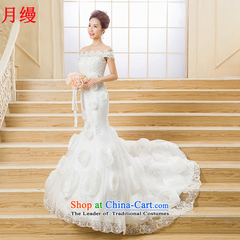The following new paragraph on 2015 autumn and winter wedding a field your shoulders with chest crowsfoot graphics skinny tail stereo flowers diamond lace White XXL picture, prices, brand platters! The elections are supplied in the national character of distribution, so action, buy now enjoy more preferential! As soon as possible.