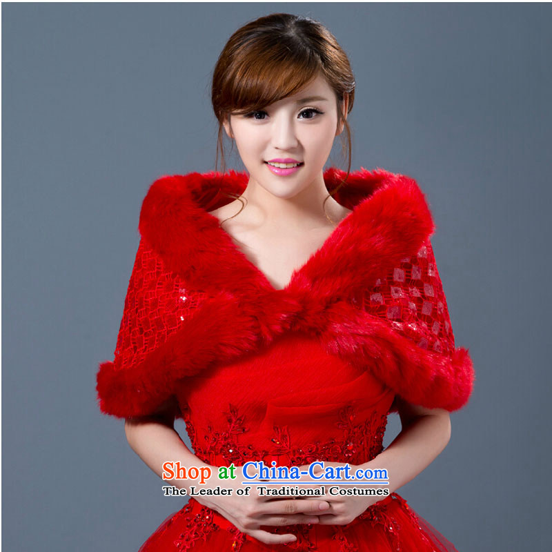 The bride accessories 2015 new autumn and winter wedding dresses shawl jacket short, warm Thick Red Shawl red are code gross picture, prices, brand platters! The elections are supplied in the national character of distribution, so action, buy now enjoy more preferential! As soon as possible.