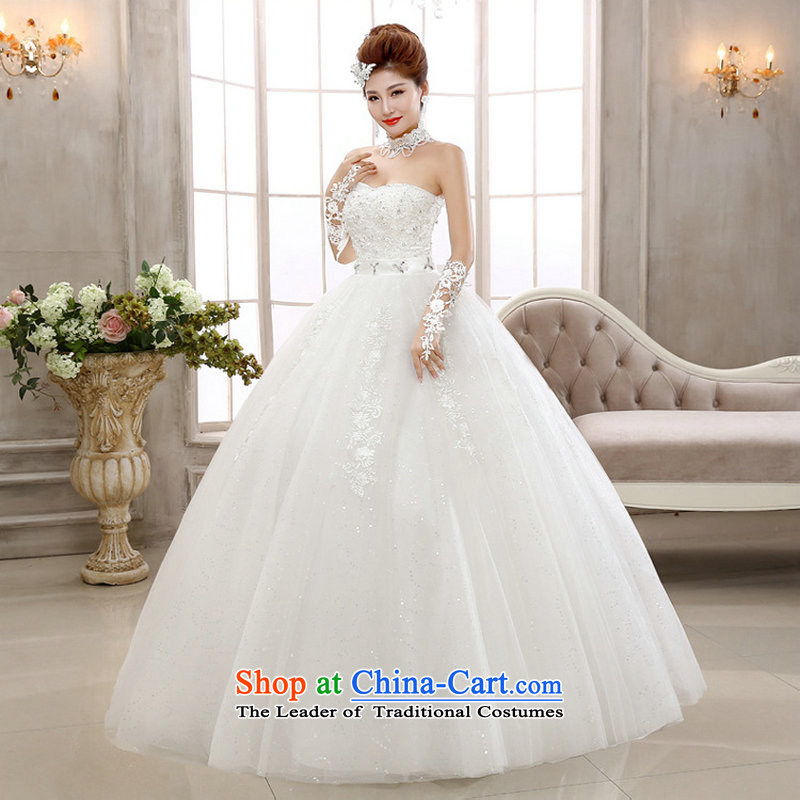 Naoji in the Korean version of the alignment of the sexy anointed chest wedding gown bride video thin 2015 autumn and winter new wedding dresses xs5882 package S naoji a , , , shopping on the Internet