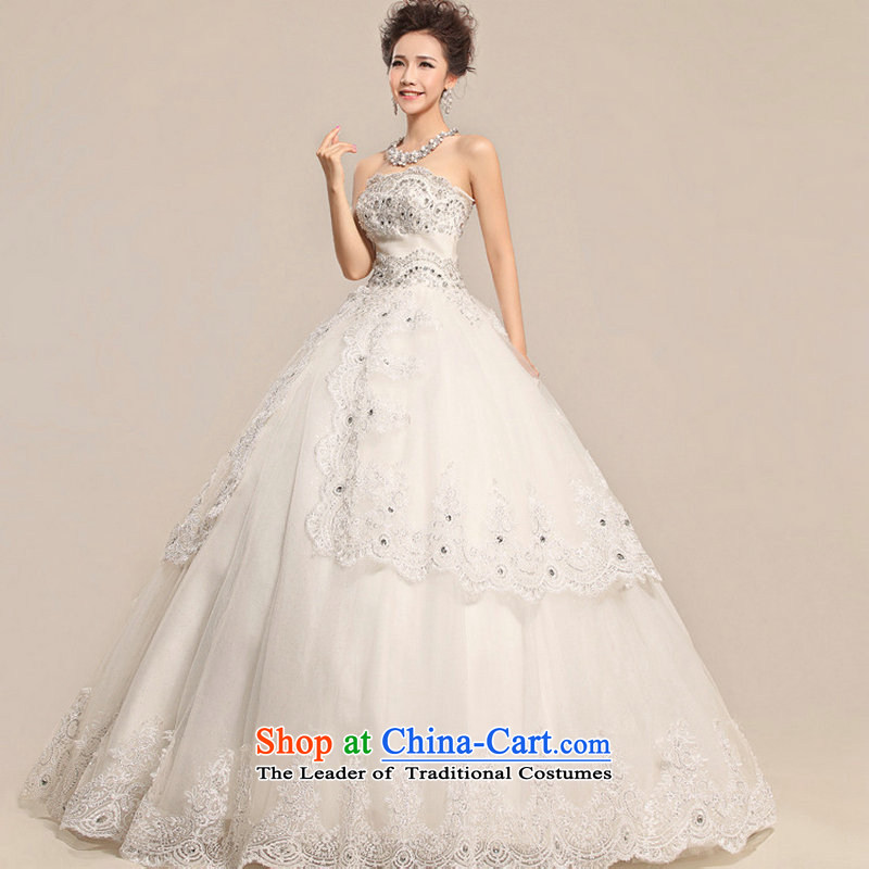 Yet, a wedding dress 2015 new wiping the chest to lace bride pregnant women wedding video thin large Korean style wedding autumn package XL, yet xs5885's shopping on the Internet has been pressed.