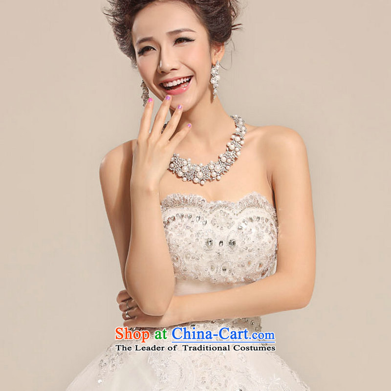 Yet, a wedding dress 2015 new wiping the chest to lace bride pregnant women wedding video thin large Korean style wedding autumn package XL, yet xs5885's shopping on the Internet has been pressed.