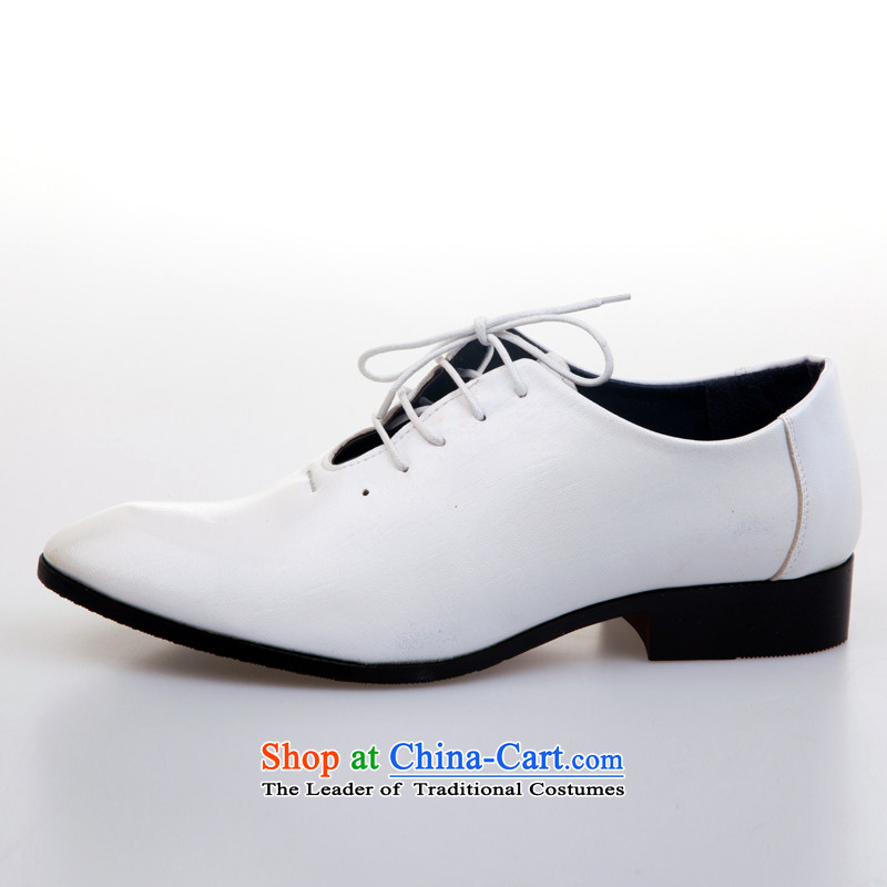 Yong-yeon and handsome wedding photography men business professional Korean daily leisure shoes bridegroom marriage of men's single shoe white shoes 44, Yong-yeon and shopping on the Internet has been pressed.
