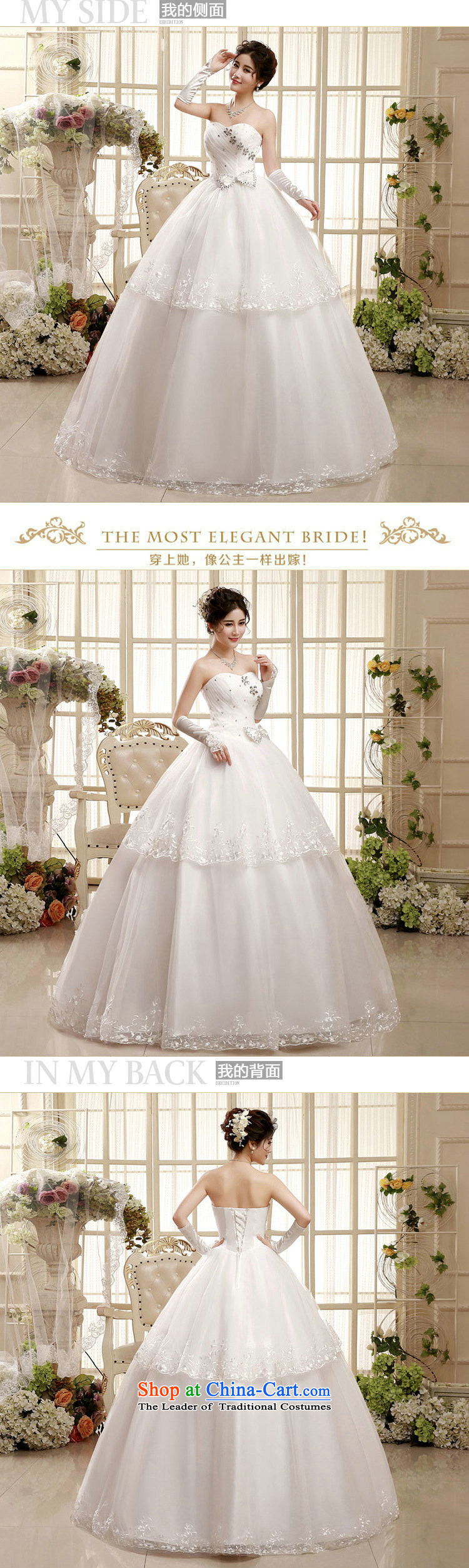 Yet, a wedding dresses new 2015 Korean style with chest wedding bride to align the wedding dress bon bon xs5888 autumn and winter package XL Photo, prices, brand platters! The elections are supplied in the national character of distribution, so action, buy now enjoy more preferential! As soon as possible.