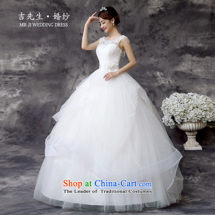 Mr. Guissé 2015 new stylish decorated Pearl Luxury embroidered shoulders straps and bon bon skirt wedding white custom image, prices, brand platters! The elections are supplied in the national character of distribution, so action, buy now enjoy more preferential! As soon as possible.