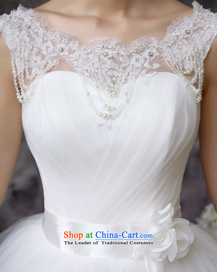 Mr. Guissé 2015 new stylish decorated Pearl Luxury embroidered shoulders straps and bon bon skirt wedding white custom image, prices, brand platters! The elections are supplied in the national character of distribution, so action, buy now enjoy more preferential! As soon as possible.