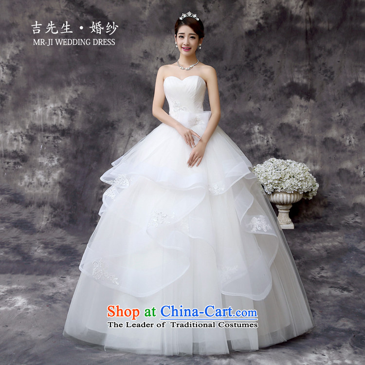 Mr. Guissé 2015 stylish and simple with breast height waist multi-tier billowy flounces decorated petticoats wedding pictures, price XL white, brand platters! The elections are supplied in the national character of distribution, so action, buy now enjoy more preferential! As soon as possible.