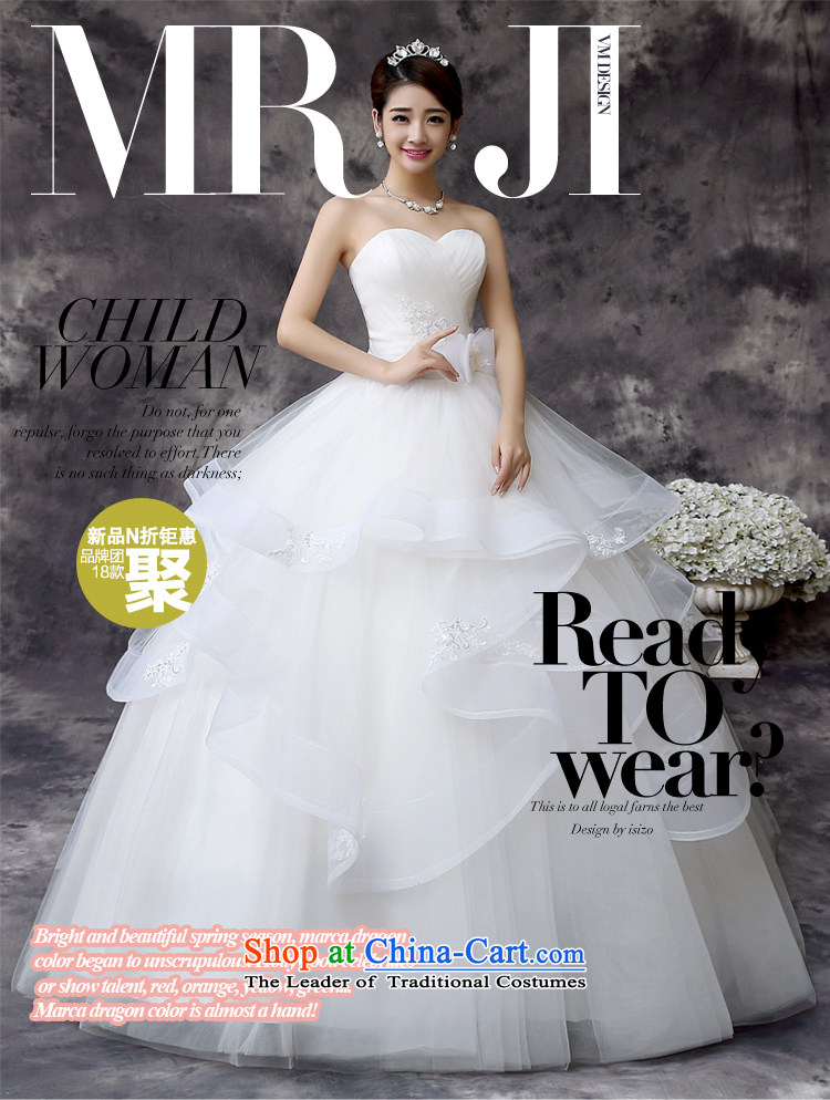 Mr. Guissé 2015 stylish and simple with breast height waist multi-tier billowy flounces decorated petticoats wedding pictures, price XL white, brand platters! The elections are supplied in the national character of distribution, so action, buy now enjoy more preferential! As soon as possible.