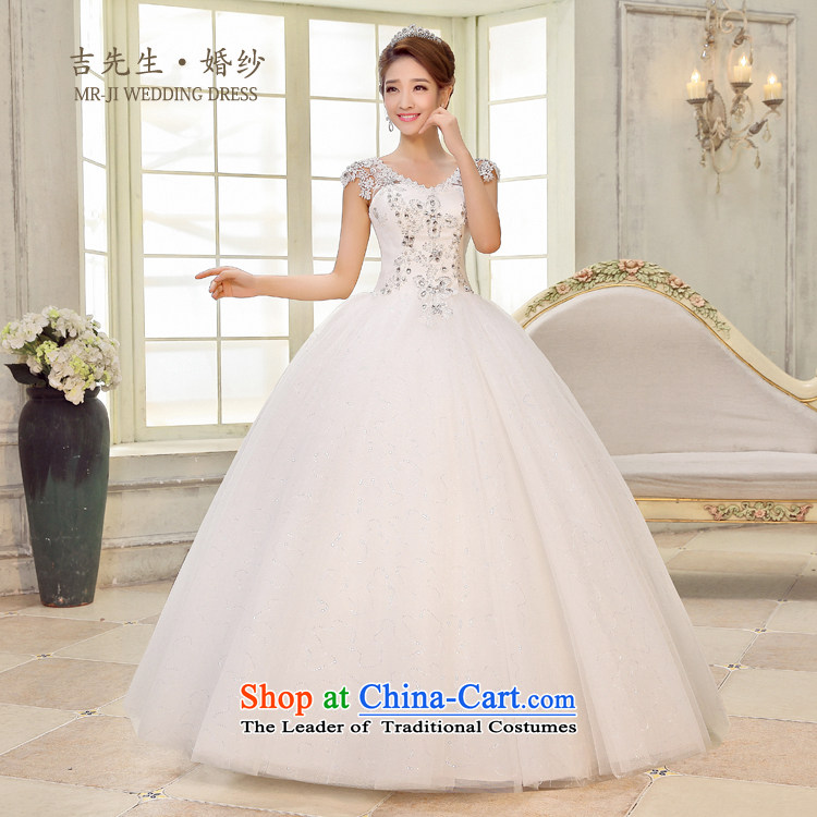 Mr. Guissé 2015 new high-end luxury pearl ornaments shoulders lace decorated large amount of wedding white custom image, prices, brand platters! The elections are supplied in the national character of distribution, so action, buy now enjoy more preferential! As soon as possible.