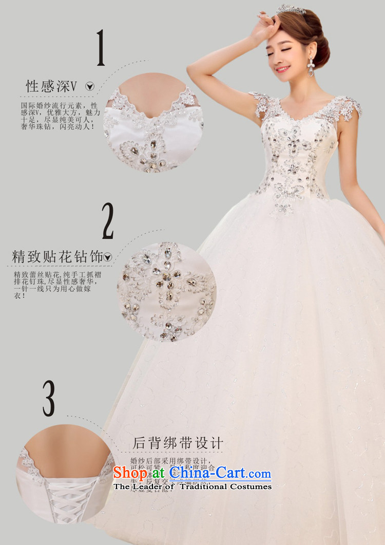 Mr. Guissé 2015 new high-end luxury pearl ornaments shoulders lace decorated large amount of wedding white custom image, prices, brand platters! The elections are supplied in the national character of distribution, so action, buy now enjoy more preferential! As soon as possible.