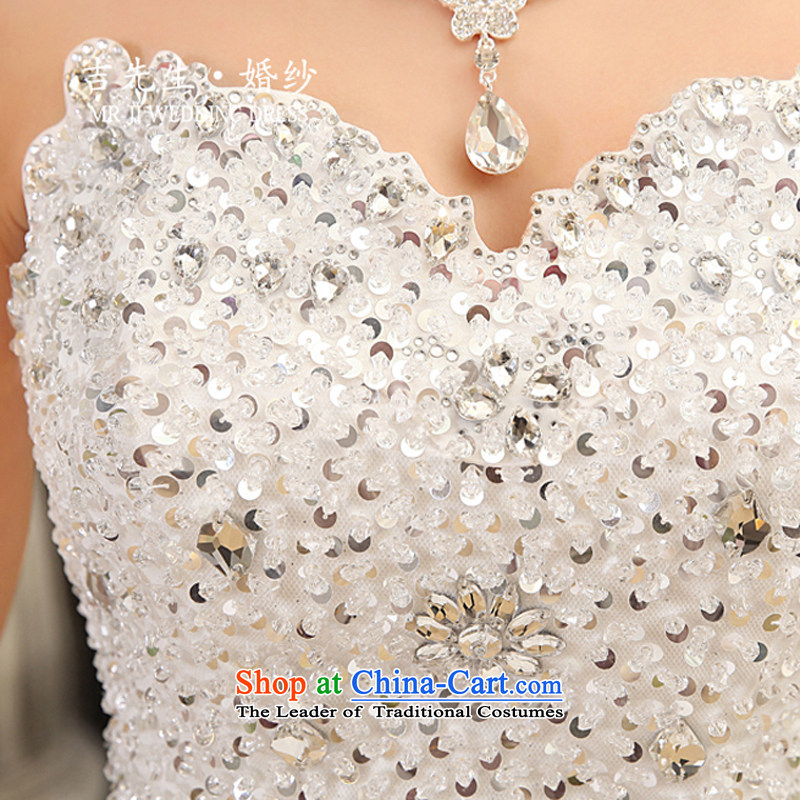  The new 2015, Mr. Korean sweet and high waist video thin Princess Bride petticoats wedding white customization, Mr. MRJI) , , , shopping on the Internet