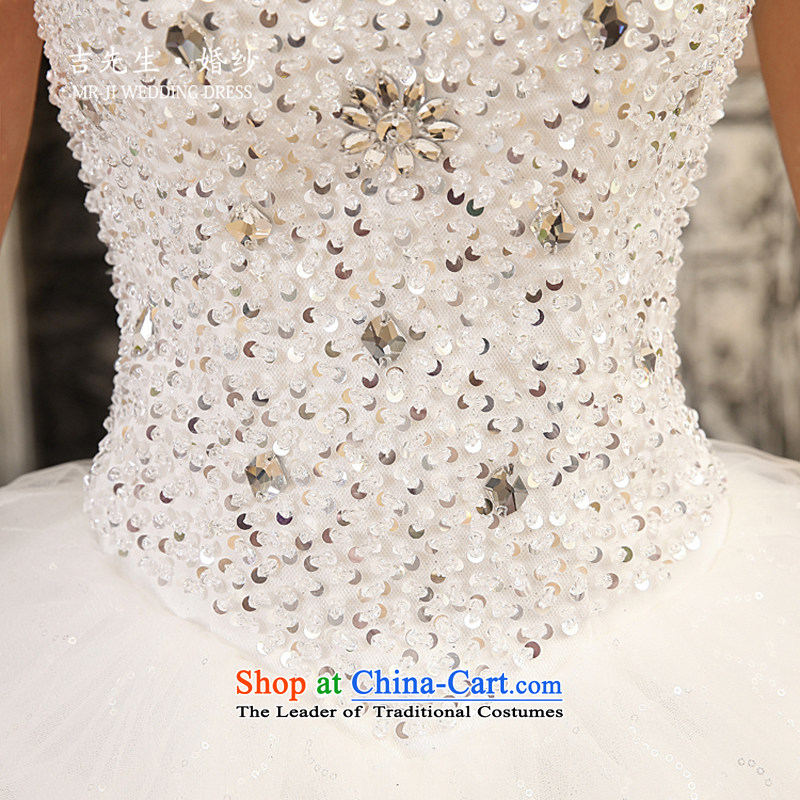  The new 2015, Mr. Korean sweet and high waist video thin Princess Bride petticoats wedding white customization, Mr. MRJI) , , , shopping on the Internet
