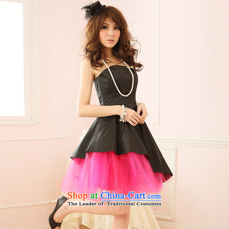 Of the glued to the Spell Checker color large yarn yarn small dress short version of Korea 2015 bridesmaid sister annual meeting under the auspices of performances of Sau San Foutune of dresses 3417 Black are glued to the code, Eiffel , , , shopping on th