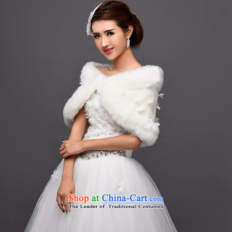 Tim hates makeup and bride wedding dress shawl winter bride shawl lace shawl rabbit hair shawl thick shawl warm shawl wedding dress winter will of white PJ006 Tim hates makeup and shopping on the Internet has been pressed.