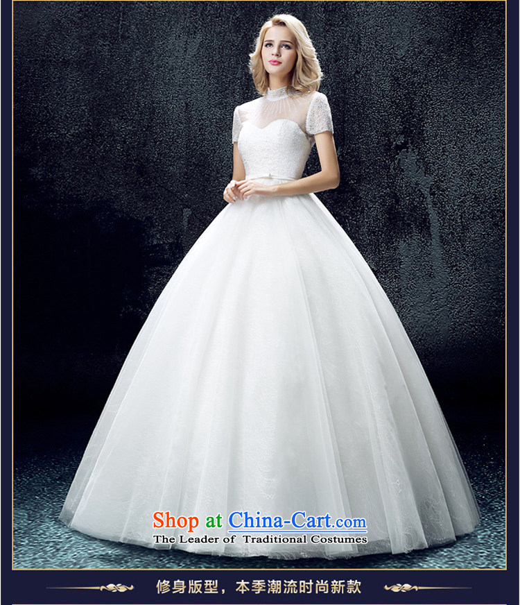 Wedding dress 2015 autumn and winter new collar align to the word wedding fashion bridal package shoulder shoulder bon bon skirt wedding white L picture, prices, brand platters! The elections are supplied in the national character of distribution, so action, buy now enjoy more preferential! As soon as possible.