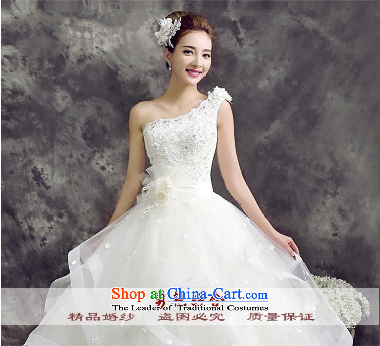 Yong-yeon and wedding dresses 2015 winter new stylish wedding dresses Korean shoulder to align graphics thin white L wedding pictures, prices, brand platters! The elections are supplied in the national character of distribution, so action, buy now enjoy more preferential! As soon as possible.