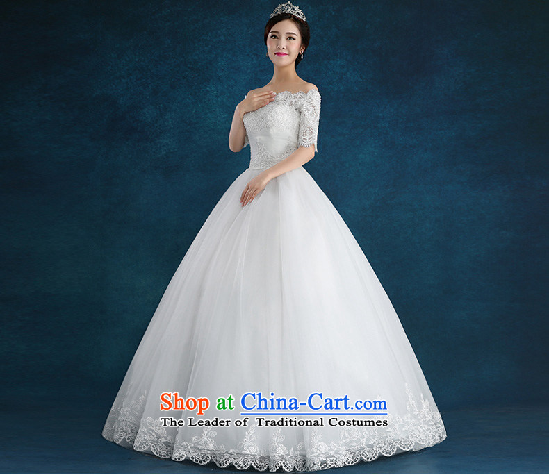 Tim hates makeup and one Field shoulder wedding winter clothing new 2015 Korean style wedding marriages lace larger straps to align the dresses diamond wedding HS009 trailing white tailored does not allow for pictures, prices, brand platters! The elections are supplied in the national character of distribution, so action, buy now enjoy more preferential! As soon as possible.