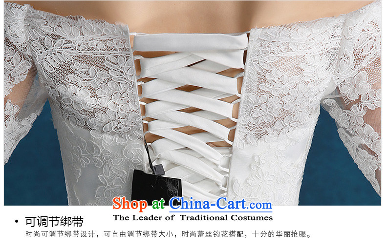 Tim hates makeup and one Field shoulder wedding winter clothing new 2015 Korean style wedding marriages lace larger straps to align the diamond dress tail HS01 wedding pictures, price white S platters, brand! The elections are supplied in the national character of distribution, so action, buy now enjoy more preferential! As soon as possible.