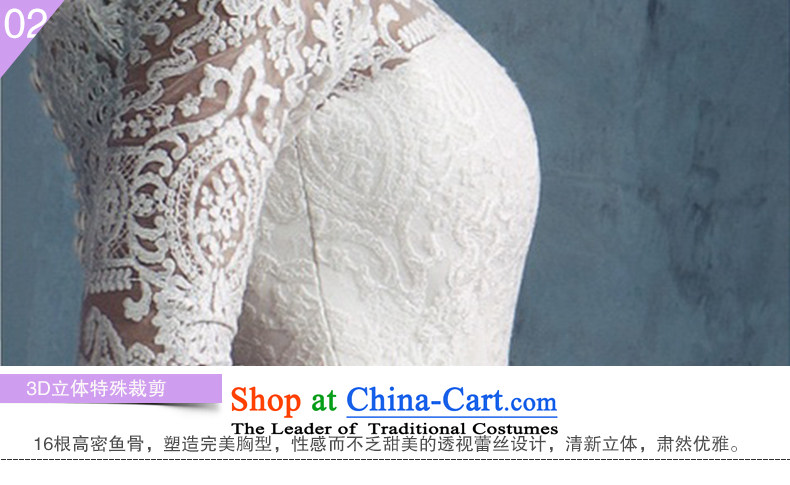 2015 WINTER new word shoulder lace long-sleeved bride wedding dresses long tail large graphics to align the Sau San thin package returning XL Photo, prices, brand platters! The elections are supplied in the national character of distribution, so action, buy now enjoy more preferential! As soon as possible.