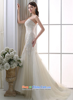 Custom Wedding 2015 dressilyme autumn and winter new V-Neck sleeveless waist high waist V back a version of the bride wedding dress White - No spot S picture, prices, brand platters! The elections are supplied in the national character of distribution, so action, buy now enjoy more preferential! As soon as possible.