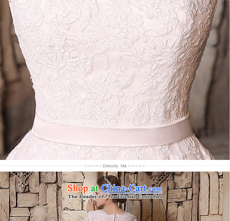 Custom Wedding 2015 dressilyme autumn and winter new lace round-neck collar short-sleeved version A package of small trailing luxury detained bride wedding dress ivory - No Spot Image, the price and the XXXL brand platters! The elections are supplied in the national character of distribution, so action, buy now enjoy more preferential! As soon as possible.