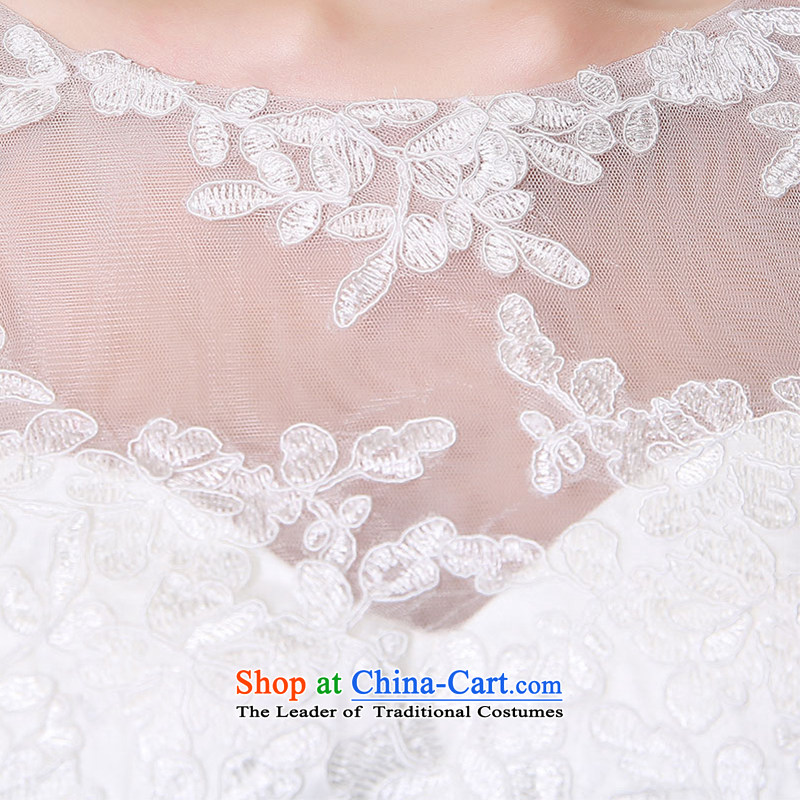 Custom Wedding 2015 dressilyme autumn and winter new boat-shaped for Sau San back crowsfoot lace waistband bride wedding dresses activities ivory - no spot L,DRESSILY OCCASIONS ME WEAR ON-LINE,,, shopping on the Internet