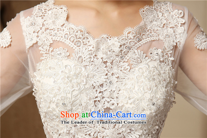 Tslyzm marriages crowsfoot wedding dresses large tail 2015 new autumn and winter video thin long-sleeved buds Sau San silk gown White XXL picture, prices, brand platters! The elections are supplied in the national character of distribution, so action, buy now enjoy more preferential! As soon as possible.