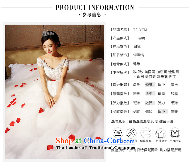 The word tslyzm marriages shoulder wedding dresses to align bon bon skirt 2015 new autumn and winter lace back Foutune of video thin wedding dress white L picture, prices, brand platters! The elections are supplied in the national character of distribution, so action, buy now enjoy more preferential! As soon as possible.
