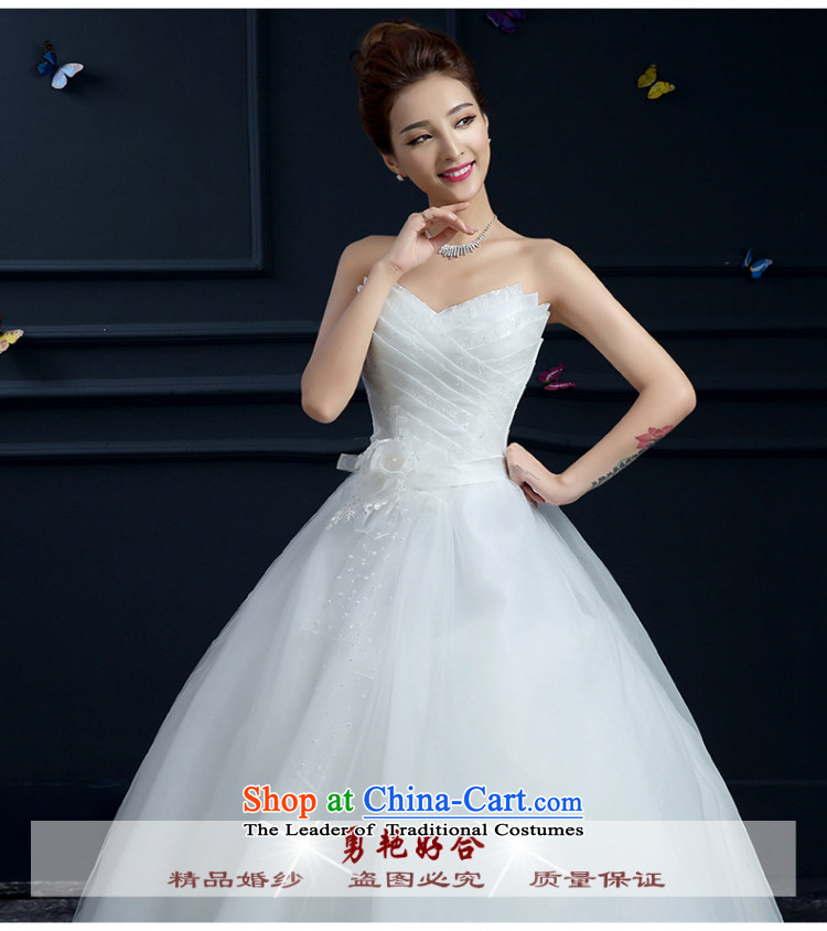 Yong-yeon and wedding dresses 2015 autumn and winter new stylish align to larger marriages lace custom wiping the chest straps wedding White M pictures, prices, brand platters! The elections are supplied in the national character of distribution, so action, buy now enjoy more preferential! As soon as possible.