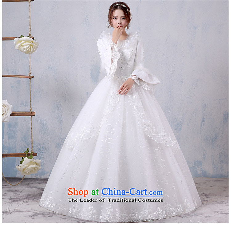 Winter wedding dresses 2015 new bride large graphics thin marriage winter long-sleeved thick warm winter of wedding pictures, prices, XL brand platters! The elections are supplied in the national character of distribution, so action, buy now enjoy more preferential! As soon as possible.