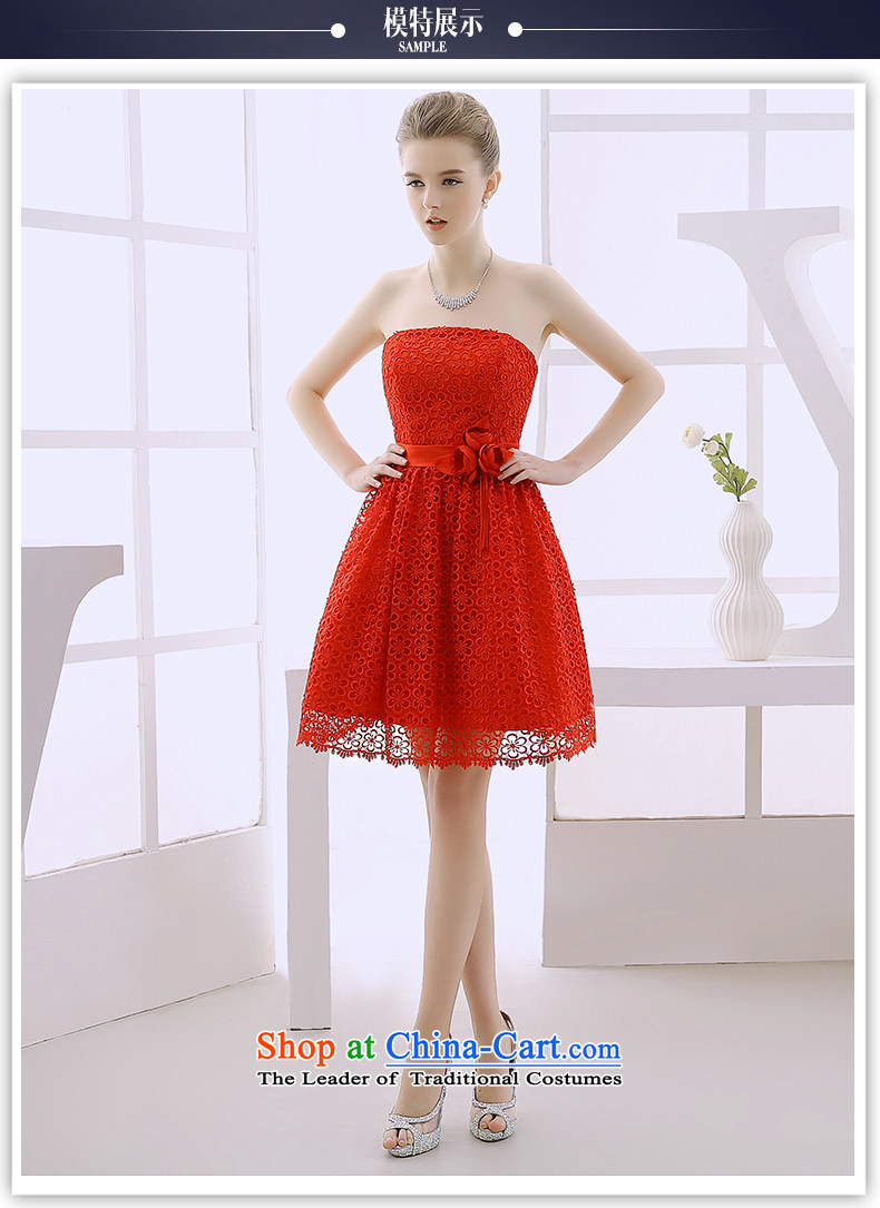 2015 WINTER new evening dresses and chest small dresses red bridesmaid service, princess wedding dresses red L picture, prices, brand platters! The elections are supplied in the national character of distribution, so action, buy now enjoy more preferential! As soon as possible.