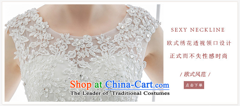 Wedding dress 2015 autumn and winter marriages shoulder to shoulder with the package version of the Korean won out white yarn retro white S picture, prices, brand platters! The elections are supplied in the national character of distribution, so action, buy now enjoy more preferential! As soon as possible.