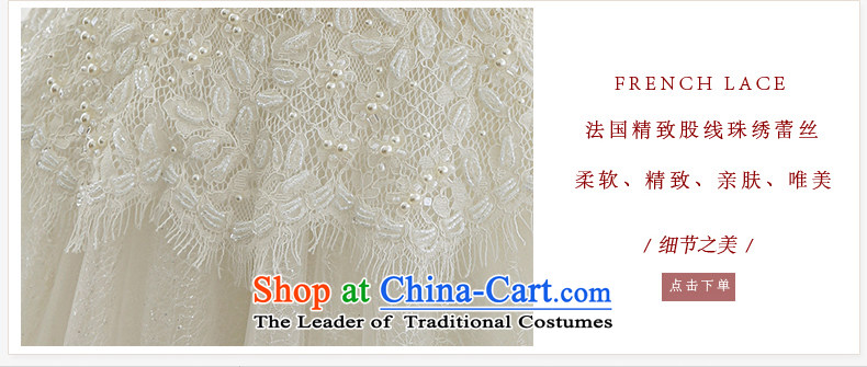 Wedding dress the Word 2015 winter bride shoulder and chest champagne color western retro irrepressible high-end high-huns champagne color XL Photo, prices, brand platters! The elections are supplied in the national character of distribution, so action, buy now enjoy more preferential! As soon as possible.
