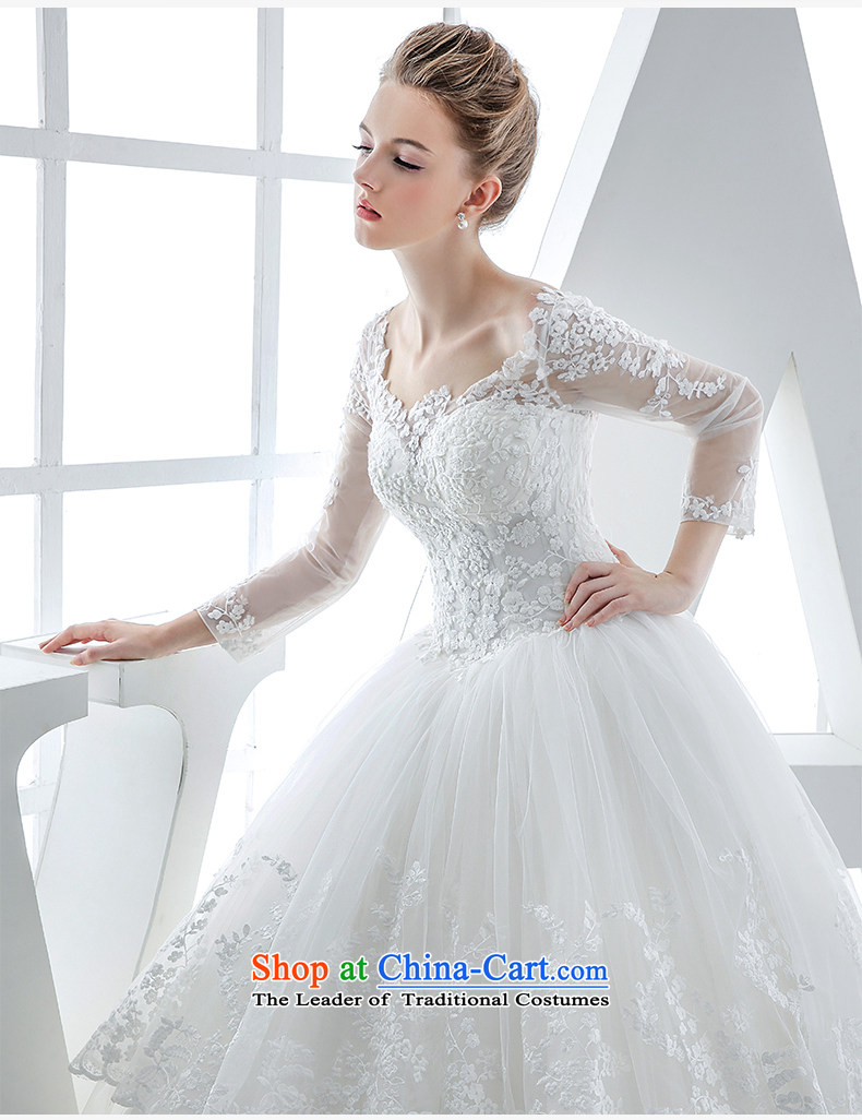 Wedding dress 2015 winter new bride long-sleeved shoulders lace align to bind with the white European-style high-end antique white S picture, prices, brand platters! The elections are supplied in the national character of distribution, so action, buy now enjoy more preferential! As soon as possible.