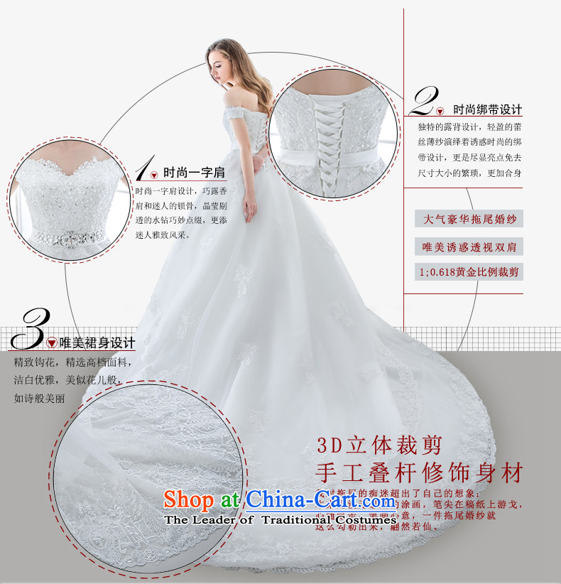 Wedding dress 2015 winter new bride first field shoulder Deep v-neck tail lace pregnant women Top Loin of Sau San Video Thin 1.5 m and tail M pictures, prices, brand platters! The elections are supplied in the national character of distribution, so action, buy now enjoy more preferential! As soon as possible.
