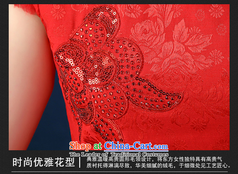 2015 Autumn and winter winter wedding dresses marriages QIPAO) Ms. red etiquette short bows services RED M Sau San Picture, prices, brand platters! The elections are supplied in the national character of distribution, so action, buy now enjoy more preferential! As soon as possible.