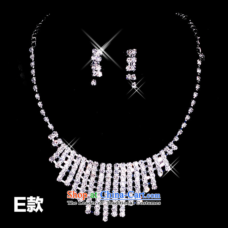 Tim hates makeup and wedding accessories Crystal Necklace earrings alloy necklace wedding mix of classic TS005 value recommended E are code, Tim hates makeup and shopping on the Internet has been pressed.