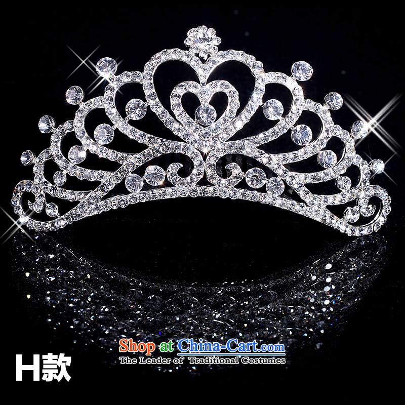 Tim hates makeup and wedding accessories crystal crown alloy crown classic wedding mix of Bride Head Ornaments bride TS006 crown value recommended H) shall, Tim hates makeup and shopping on the Internet has been pressed.