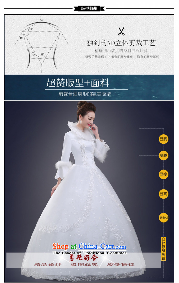 Yong-yeon and 2015 winter new wedding long-sleeved plus cotton waffle winter) marriages to align the wedding large white XL pictures, Sau San price, brand platters! The elections are supplied in the national character of distribution, so action, buy now enjoy more preferential! As soon as possible.