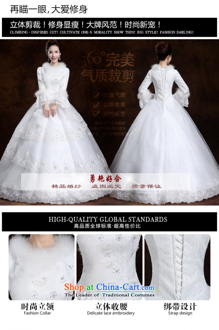 Yong-yeon and 2015 autumn and winter new wedding alignment with long-sleeved thickened to bind marriages wedding yard white made no allowance picture size, prices, brand platters! The elections are supplied in the national character of distribution, so action, buy now enjoy more preferential! As soon as possible.