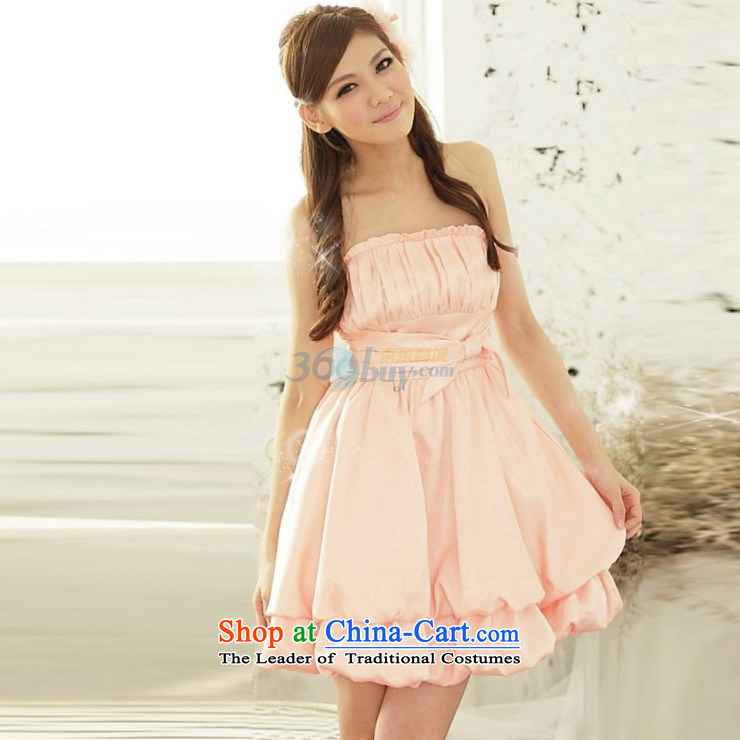 Of the 2015 Korean glued to the new women's short of marriage moderator banquet bridesmaid stylish creases breast tether Foutune of bubble small dress skirt 3634 Black XL Photo, prices, brand platters! The elections are supplied in the national character of distribution, so action, buy now enjoy more preferential! As soon as possible.
