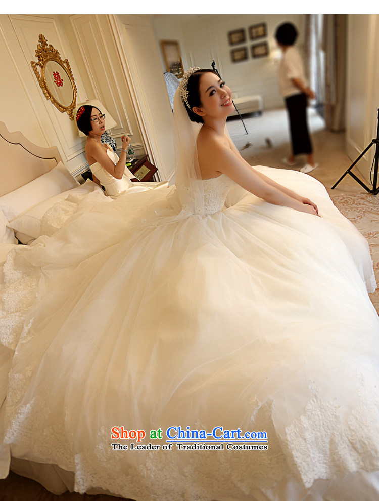 Kyrgyz-US married arts wedding dresses Summer 2015 new Korean anointed chest lace video thin bon bon skirt 7796 bride wedding 1.5 m tail 15 day shipping XS picture, prices, brand platters! The elections are supplied in the national character of distribution, so action, buy now enjoy more preferential! As soon as possible.