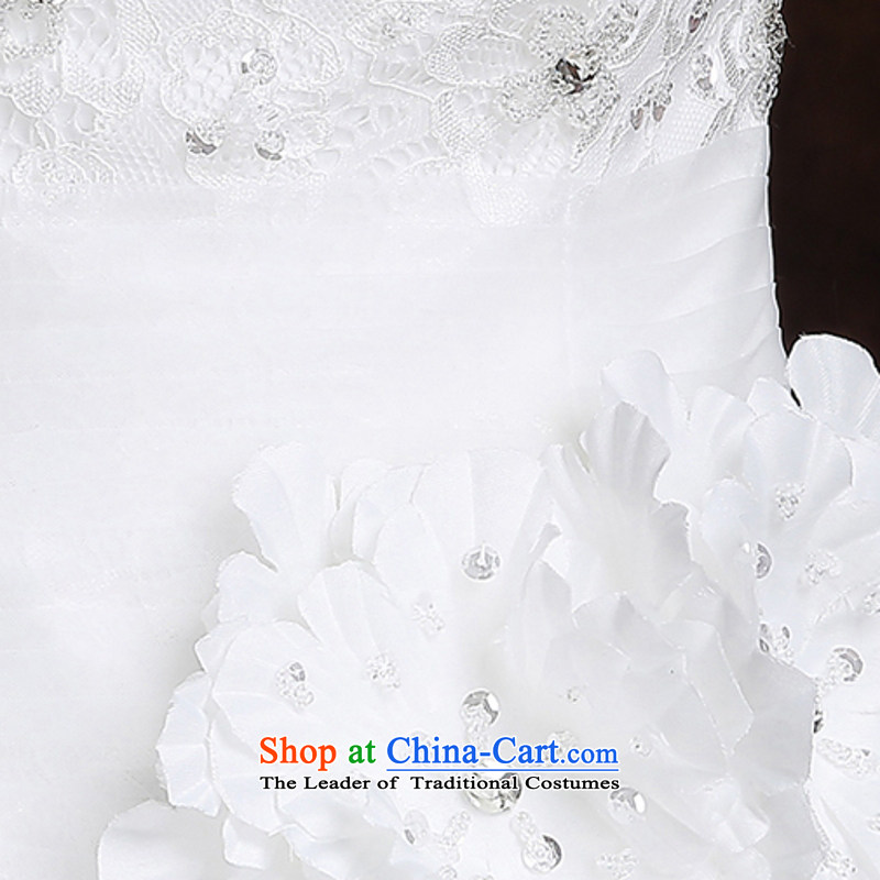 Yong-yeon and wipe the chest wedding dresses of autumn and winter 2015 new marriages to align the large Korean lace strap white XXL, Yong-Yan Sau San Close shopping on the Internet has been pressed.