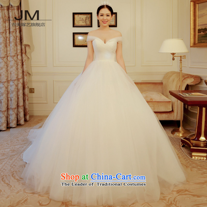 Kyrgyz-US married arts wedding dresses Summer 2015 Shinhan version 1 shoulder graphics thin bon bon skirt tail 4-7837 bride wedding alignment of the funds from the 15 day shipping M Kyrgyz-american married arts , , , shopping on the Internet
