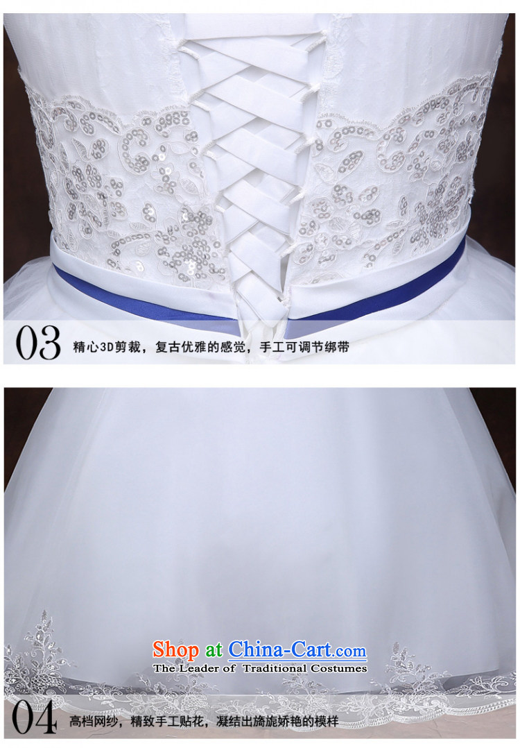Yong-yeon and wedding dresses 2015 new 2 to align the shoulder a Korean-style field shoulder lace wedding straps for larger picture, XXL white Sau San price, brand platters! The elections are supplied in the national character of distribution, so action, buy now enjoy more preferential! As soon as possible.